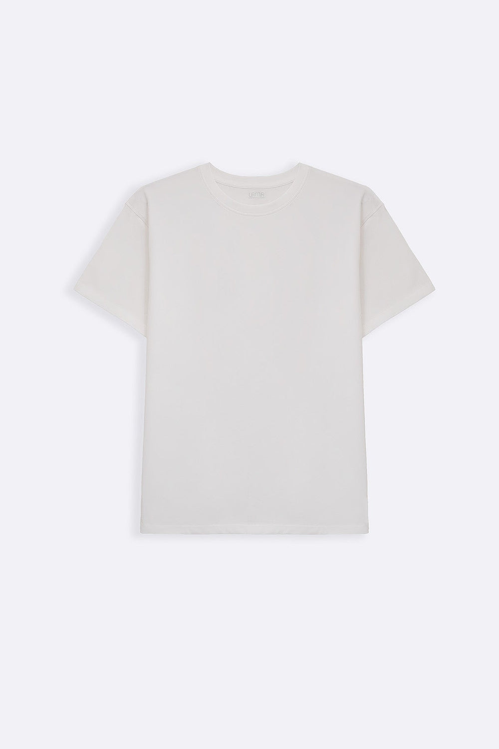 WHITE ESSENTIAL CREW NECK TEE