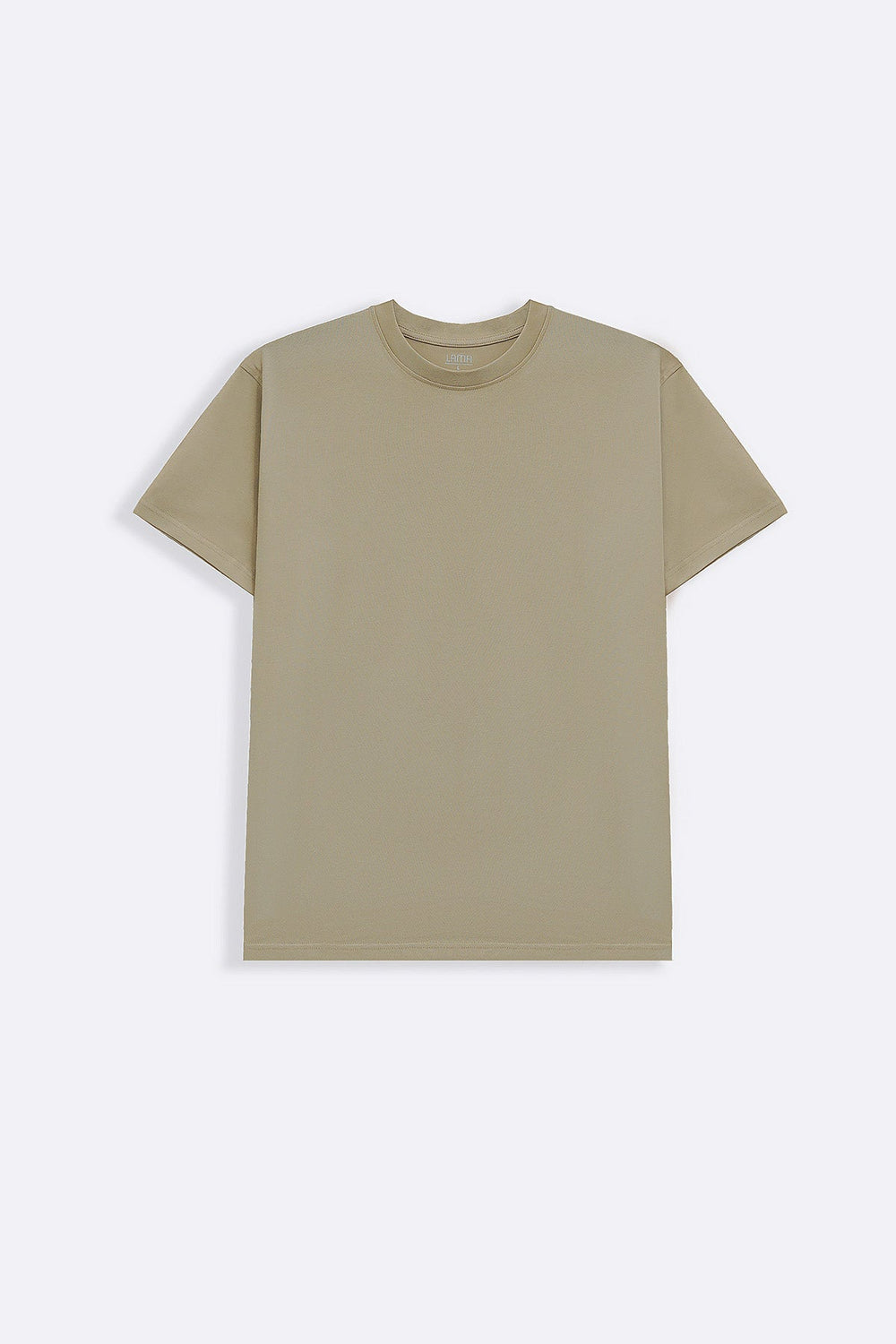 BEIGE SLIMFIT TEE