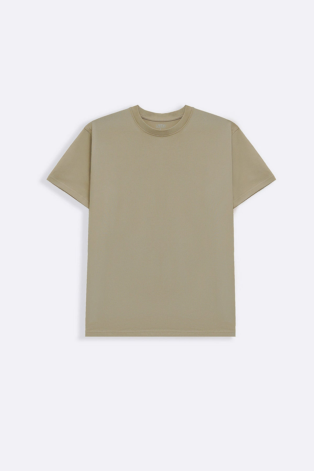 BEIGE SLIMFIT TEE