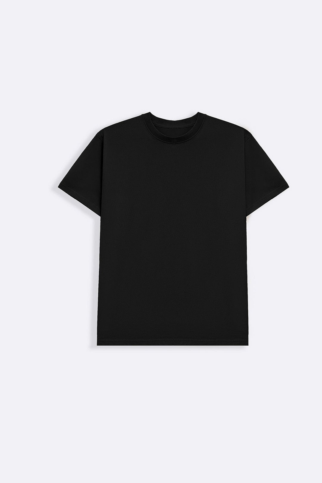 BLACK SLIMFIT TEE