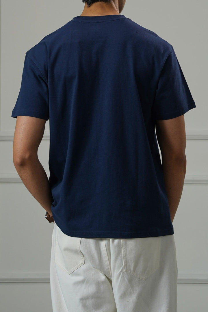 NAVY SLIMFIT TEE