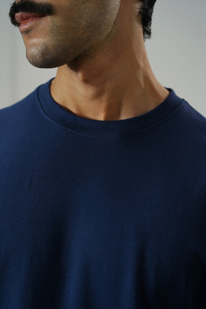 NAVY SLIMFIT TEE