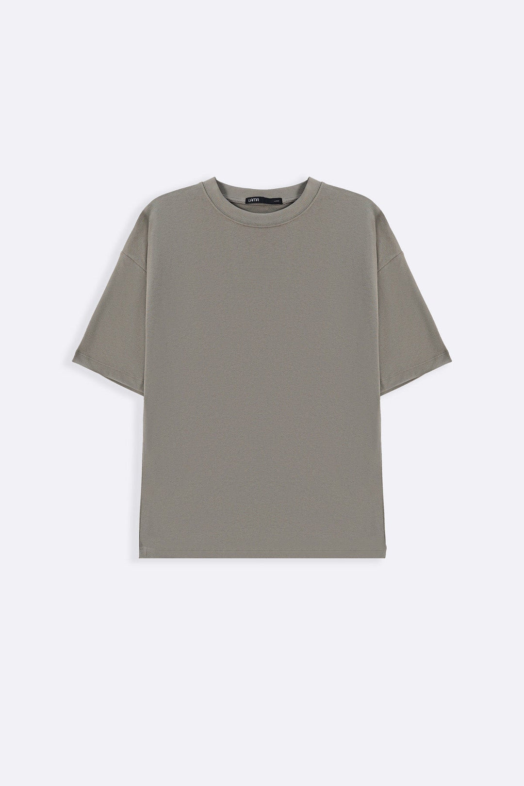 SAND OVERSIZED COTTON TEE