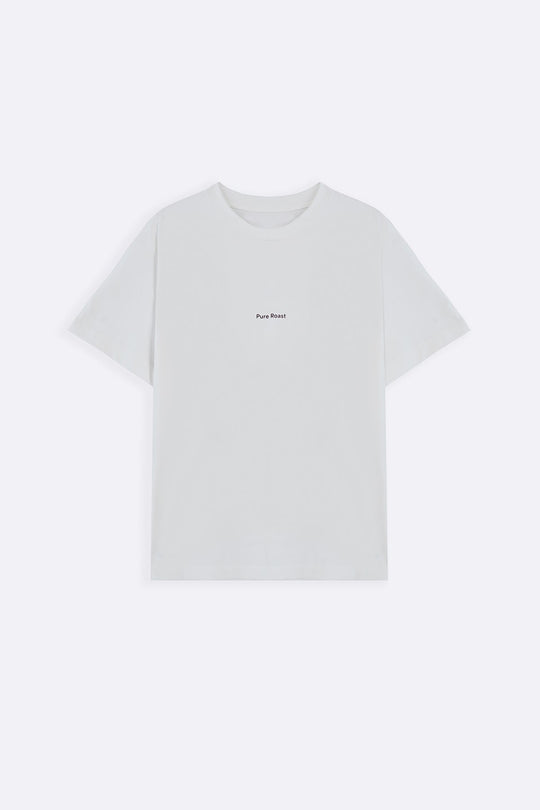 WHITE PURE ROAST CLASSIC TEE