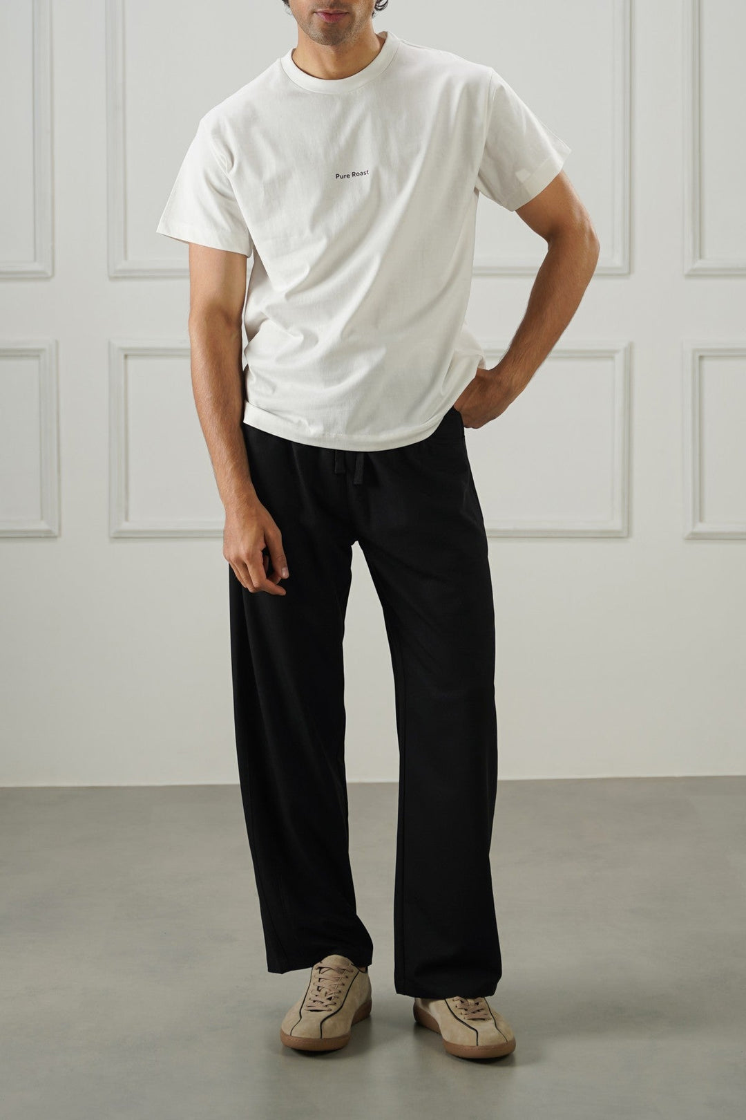 WHITE PURE ROAST CLASSIC TEE