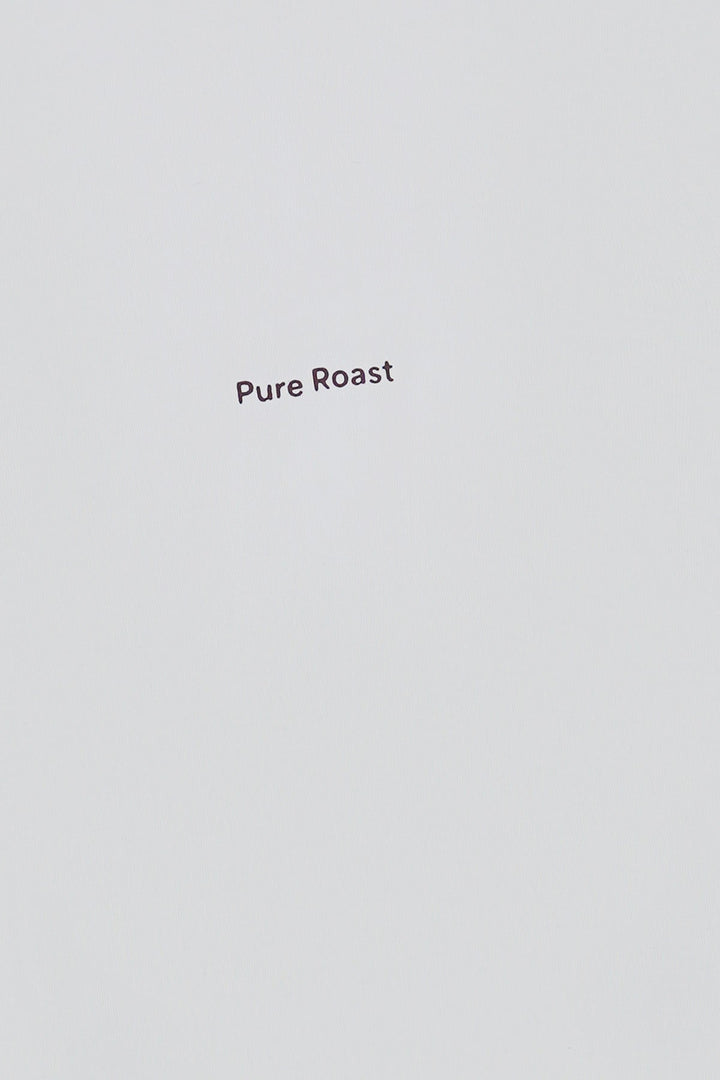 WHITE PURE ROAST CLASSIC TEE