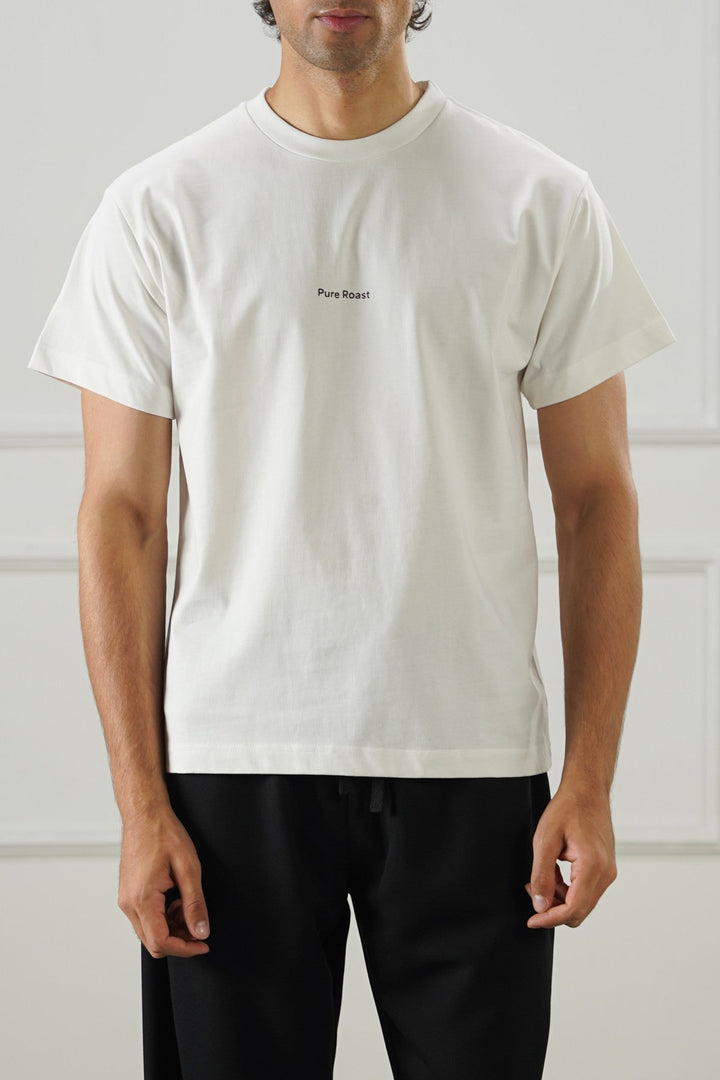 WHITE PURE ROAST CLASSIC TEE
