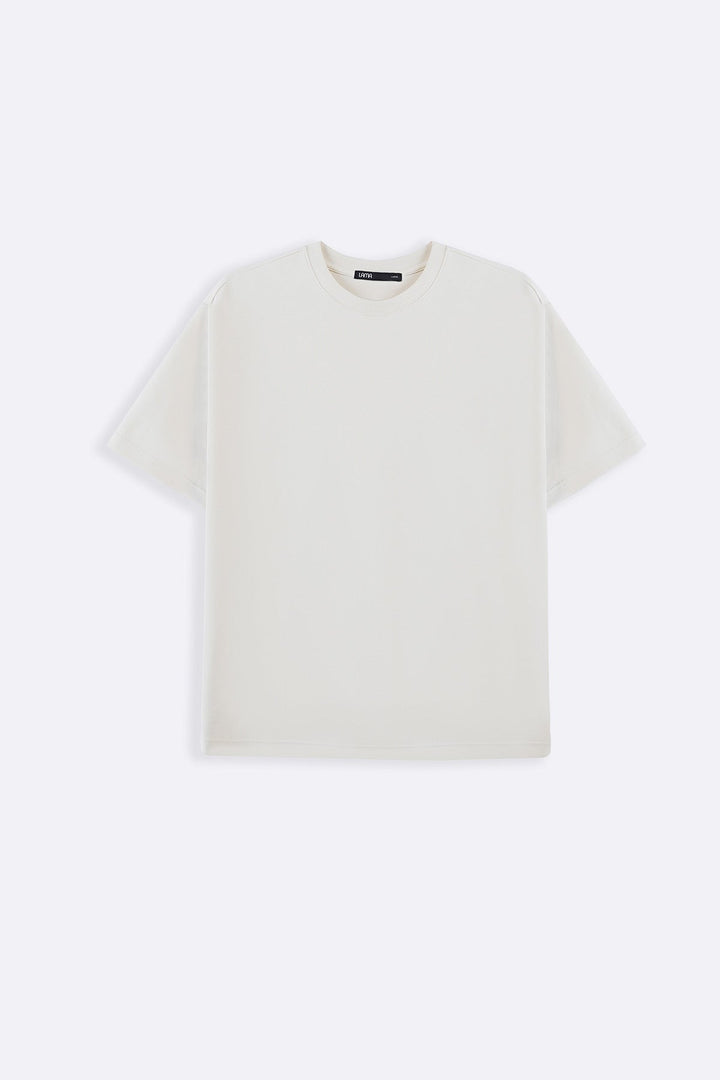 IVORY OVERSIZED SLOUCHY TEE