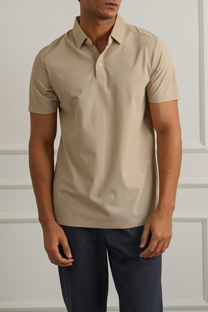 BEIGE ESSENTIAL POLO
