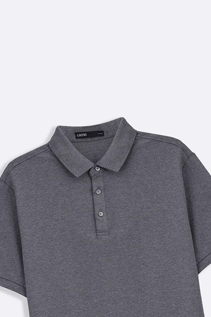 HEATHER GREY PERFORMANCE CORE POLO