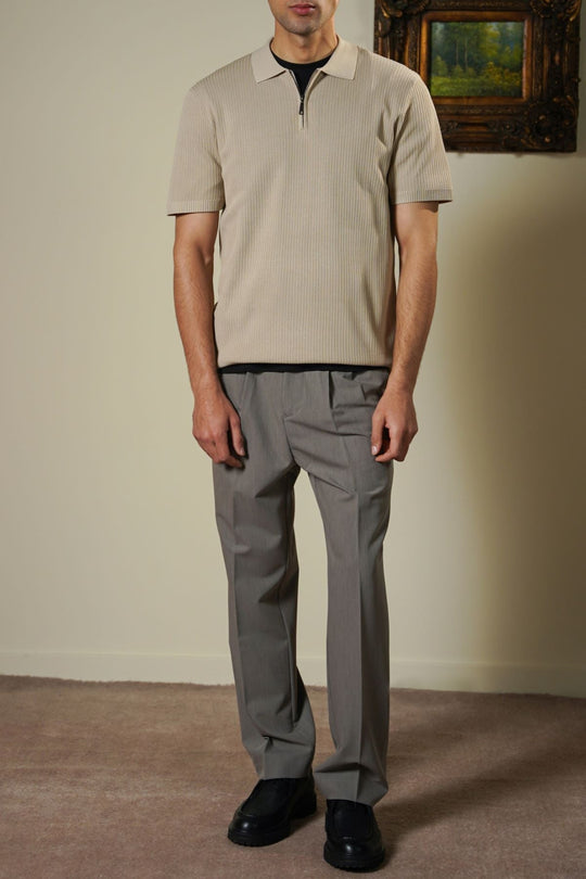 SAND SOFT WEAVE POLO