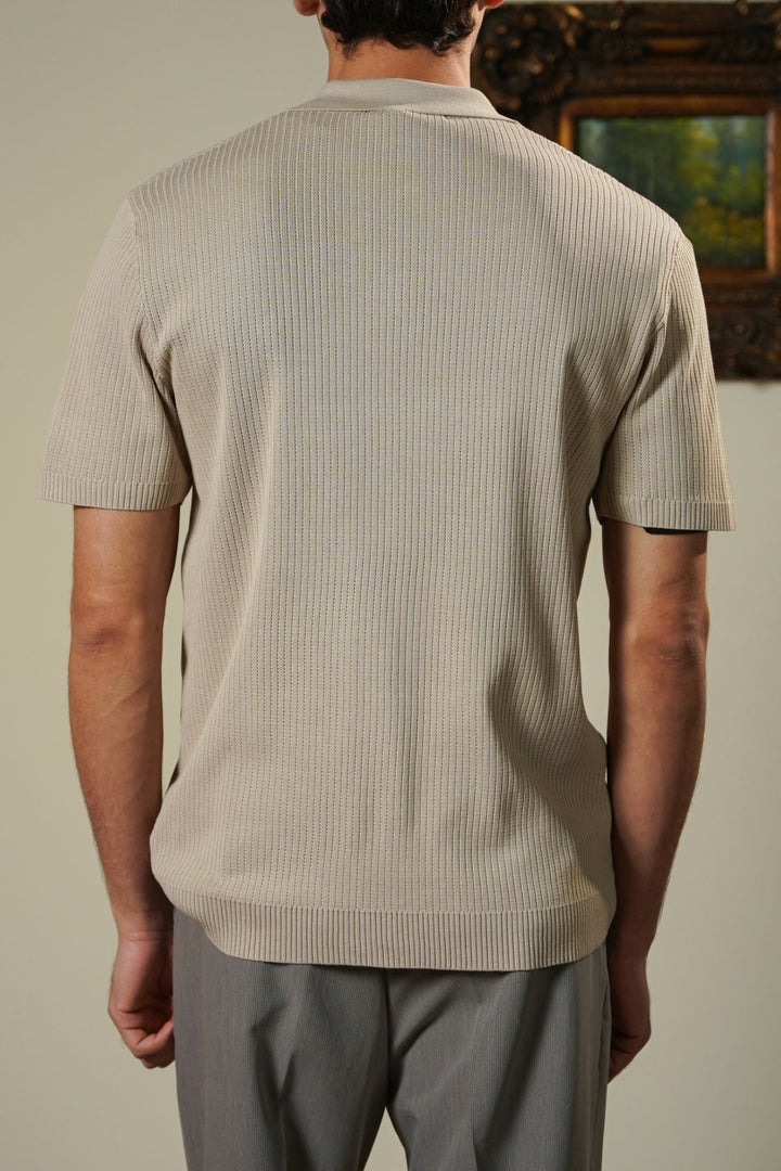 SAND SOFT WEAVE POLO