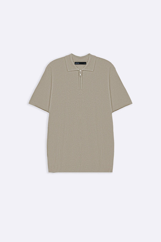SAND SOFT WEAVE POLO