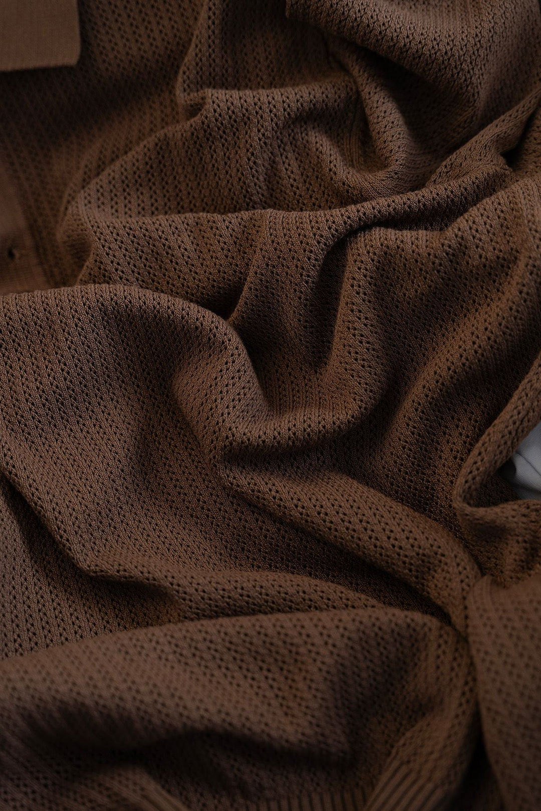 COFFEE TEXTURED POLO