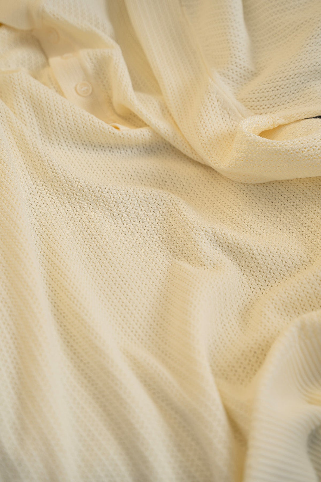 OFF WHITE TEXTURED POLO