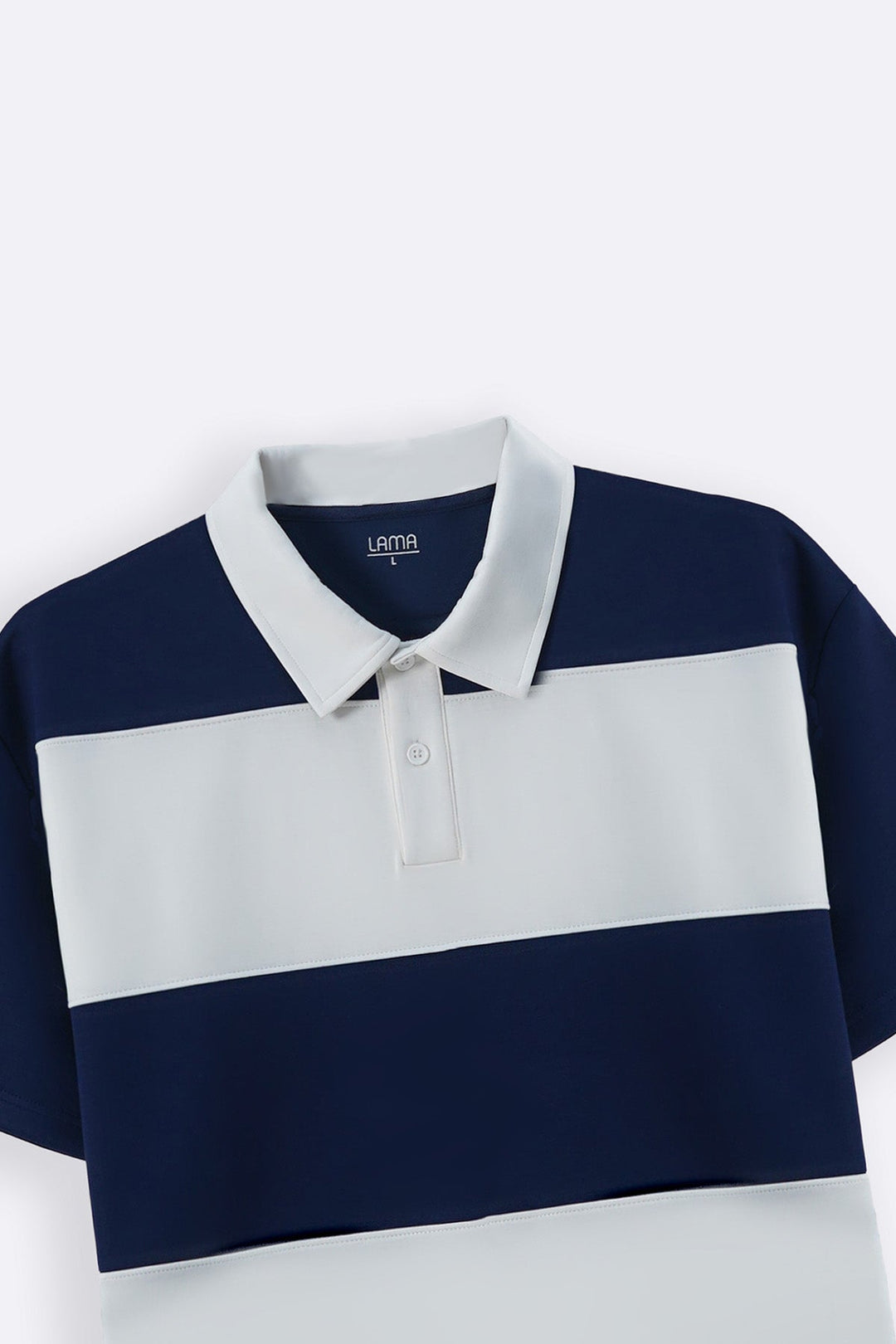 NAVY SOFT RUGBY POLO