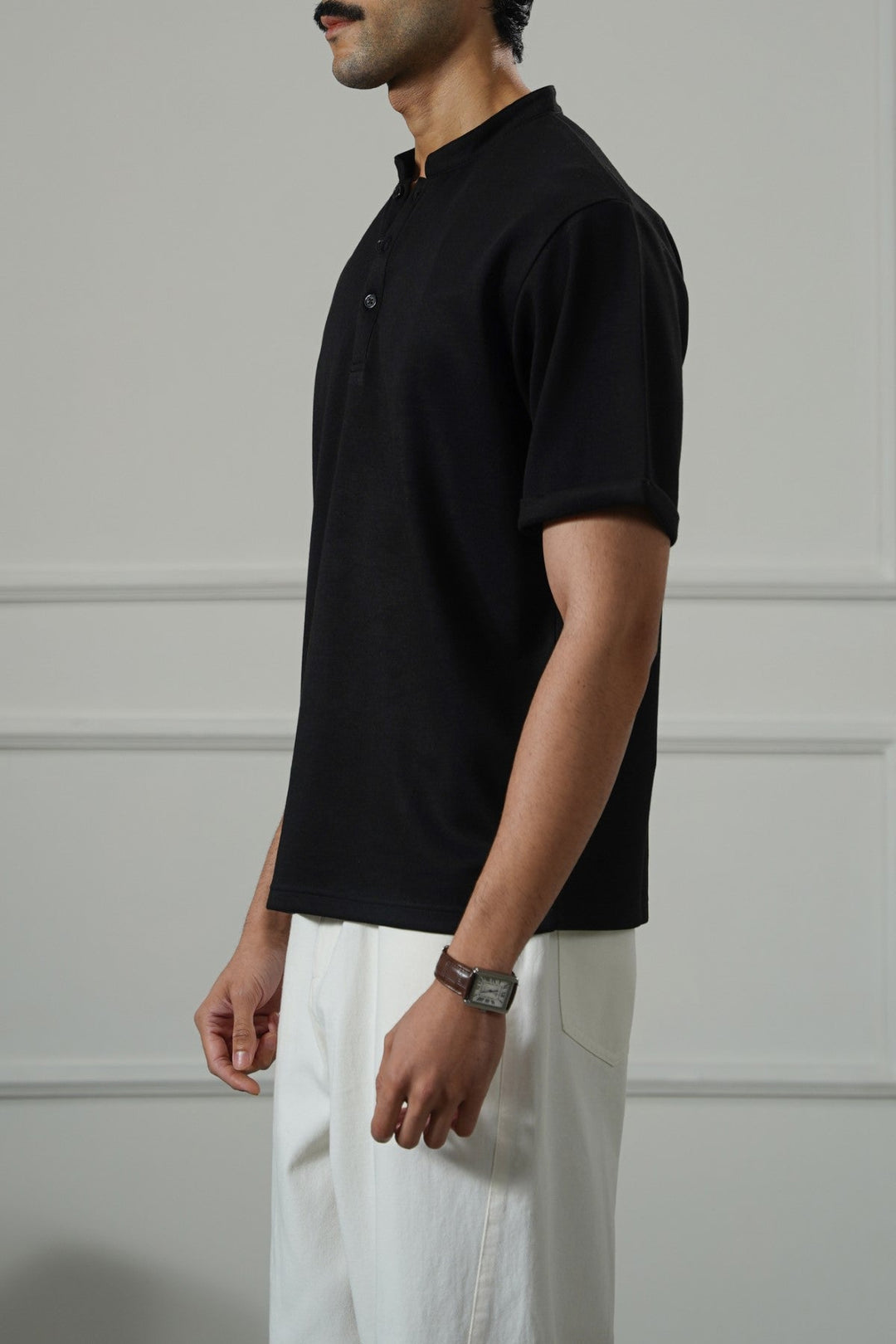 BLACK CAMPUS HENLEY