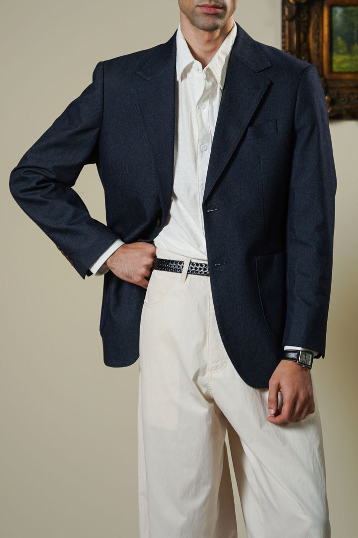 DENIM BLAZER