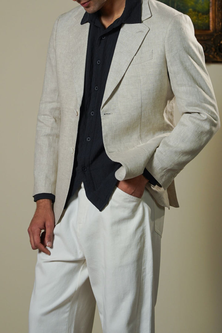 PREMIUM LINEN BLAZER