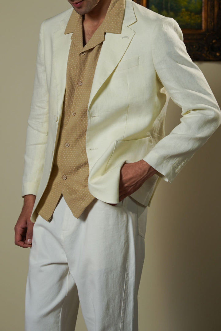 PREMIUM LINEN BLAZER