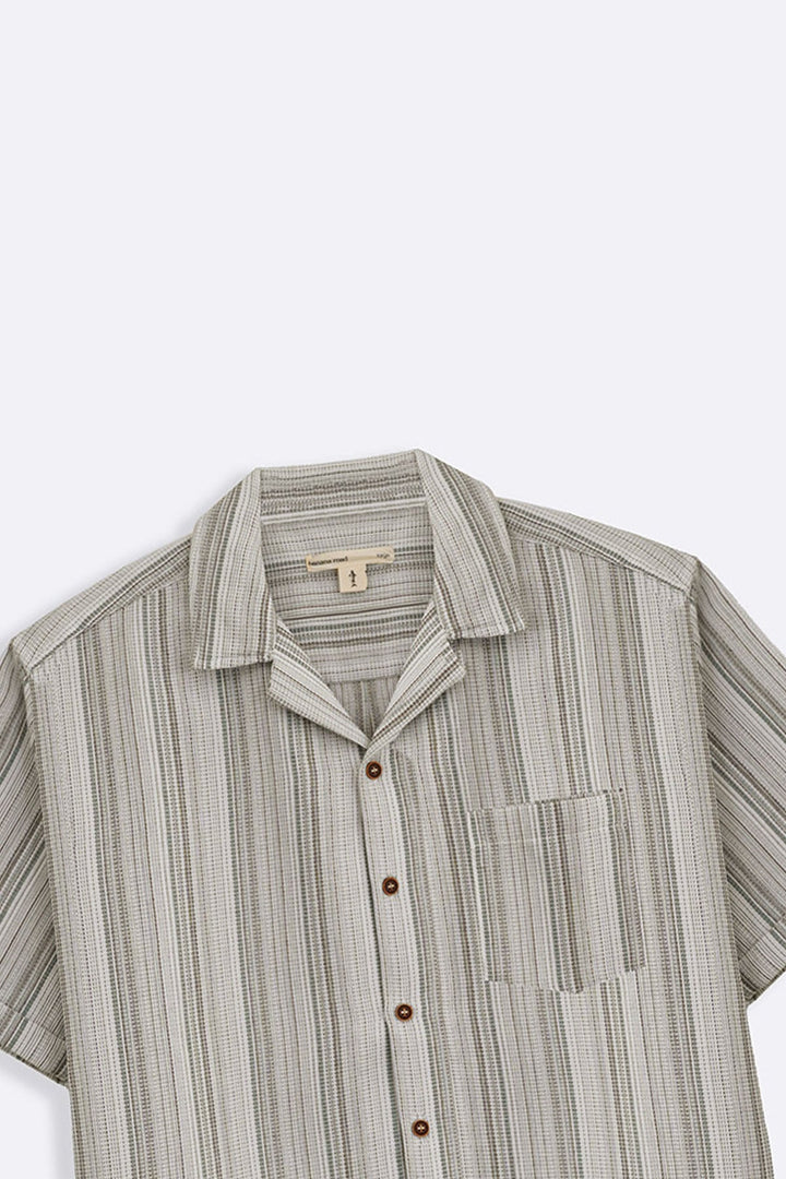WHITE EVERYDAY STRIPED BUTTON DOWN