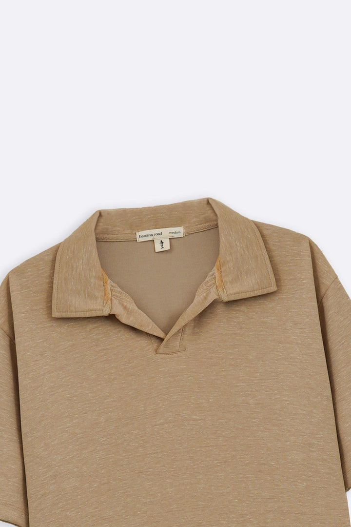 BEIGE EVERYDAY KNIT POLO