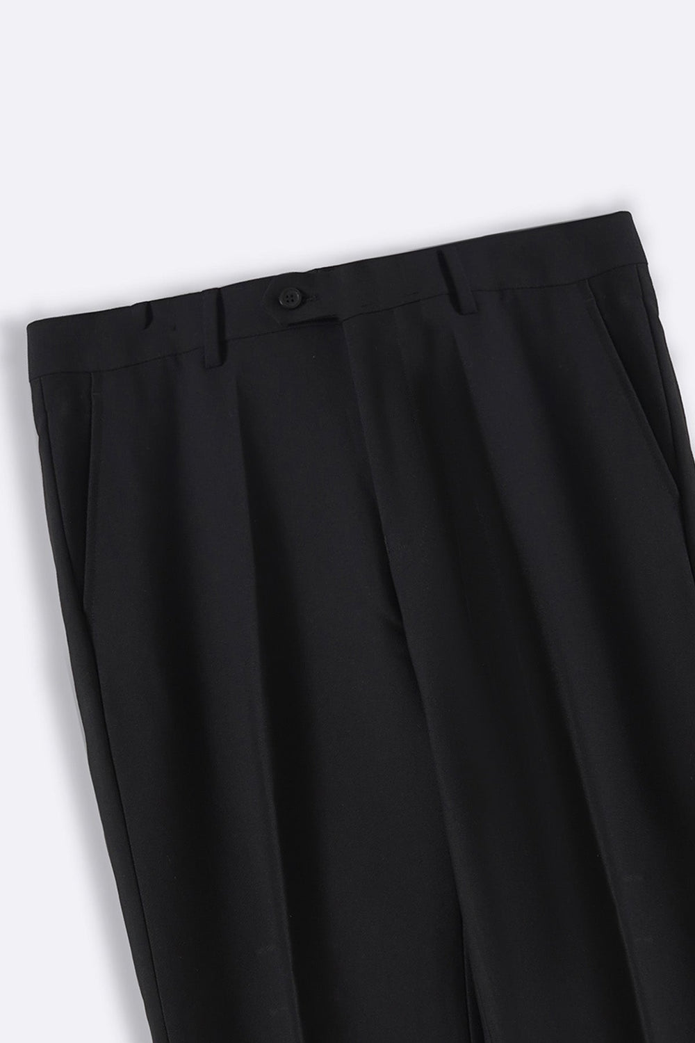 BLACK CLASSIC SUIT TROUSERS