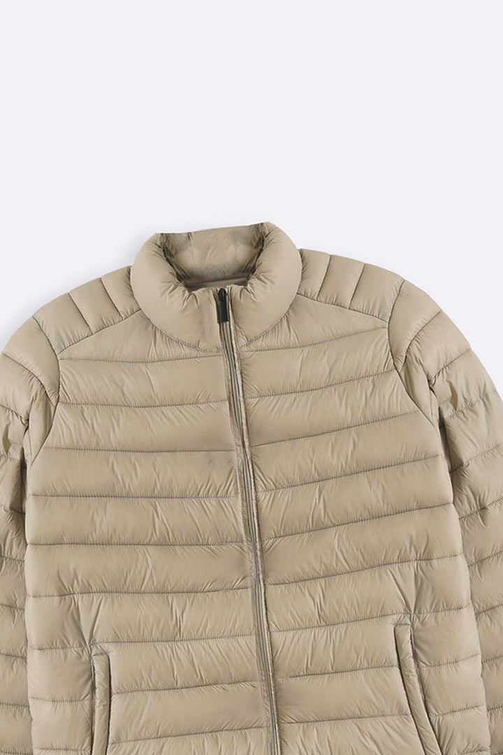 BEIGE REGULAR PUFFER