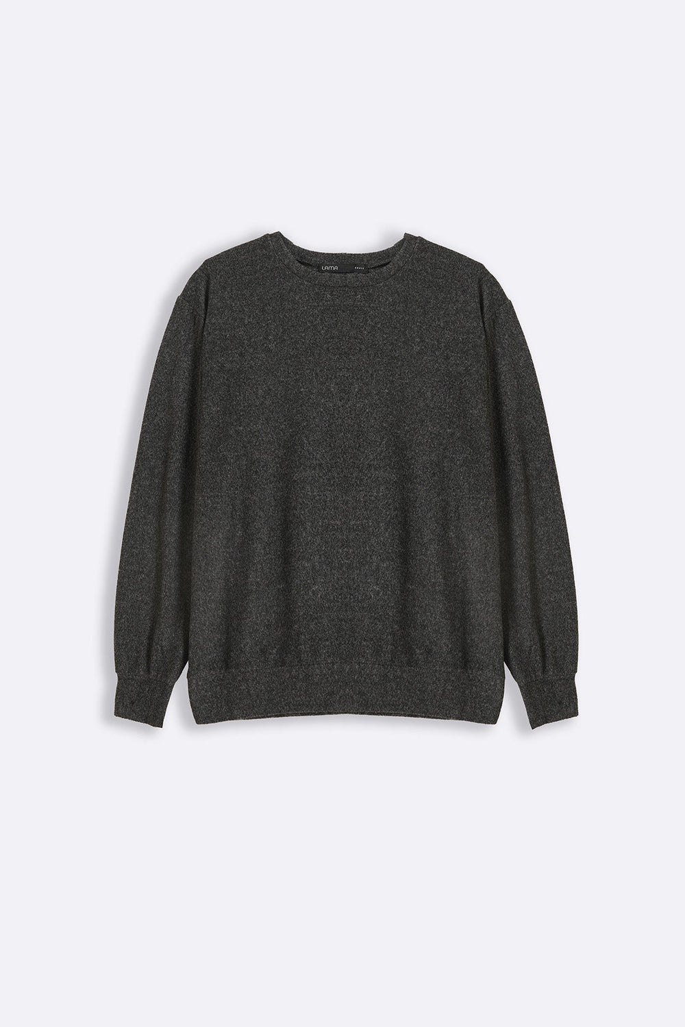 CHARCOAL BASIC SWEATSHIRTS
