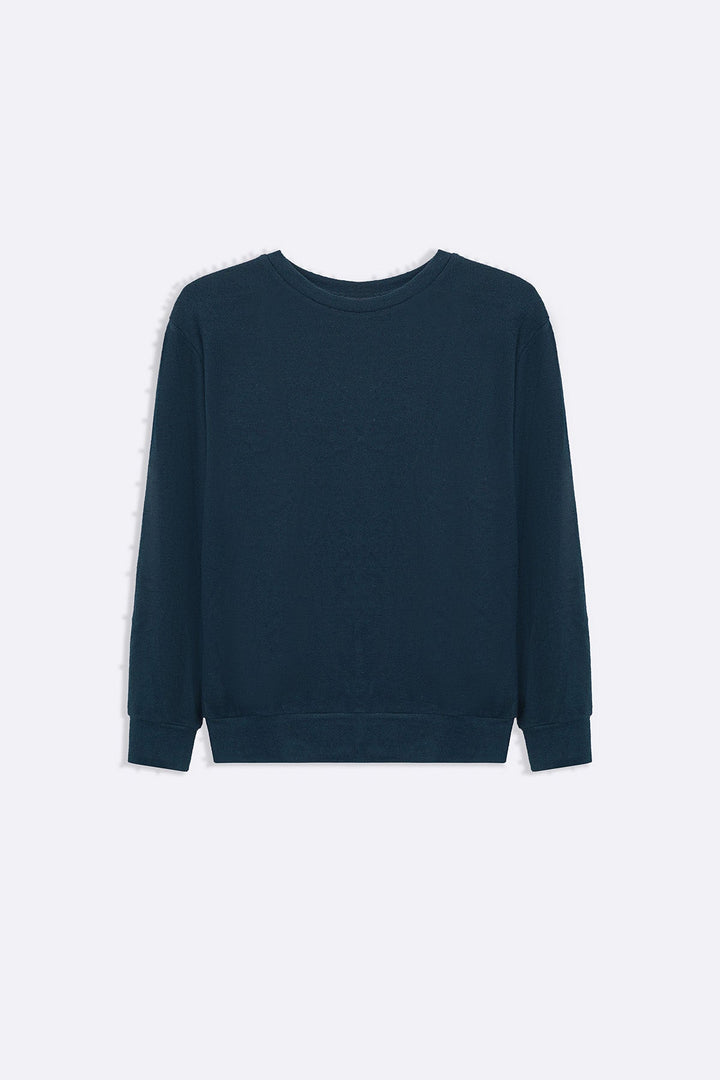 GREEN BASIC SWEATSHIRTS