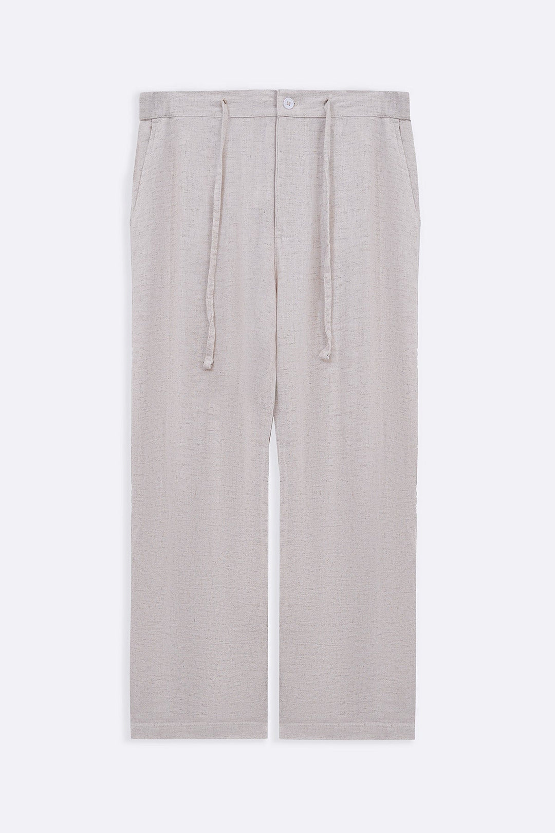 OAT MELANGE HEAVY LINEN PANTS