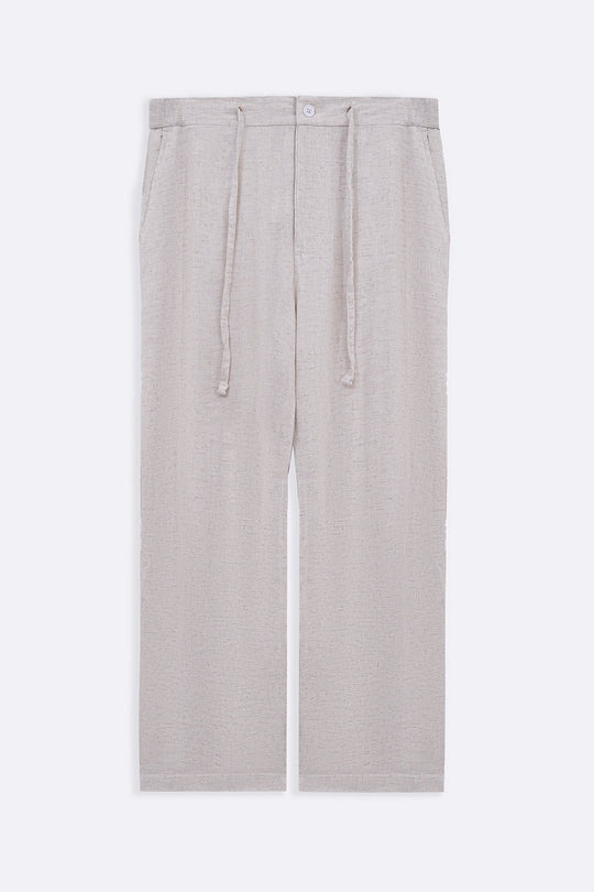 OAT MELANGE HEAVY LINEN PANTS