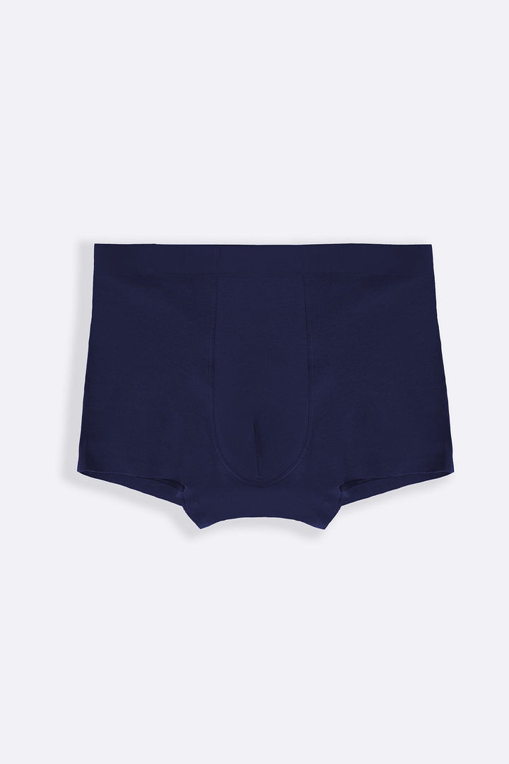 NAVY SEAMLESS BOXERS