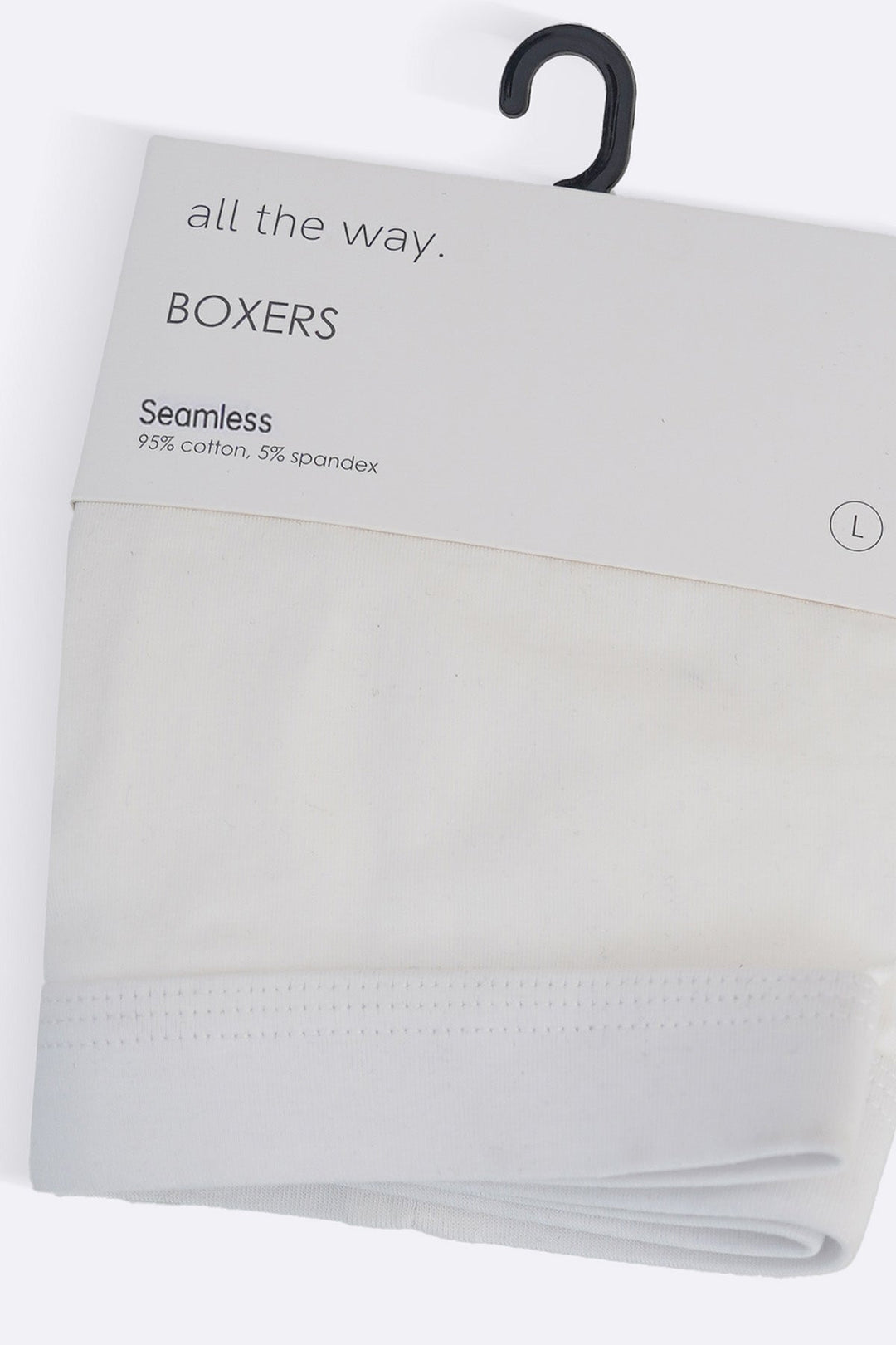 WHITE ESSENTIAL BOXERS