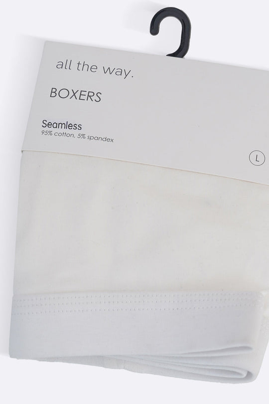 WHITE ESSENTIAL BOXERS