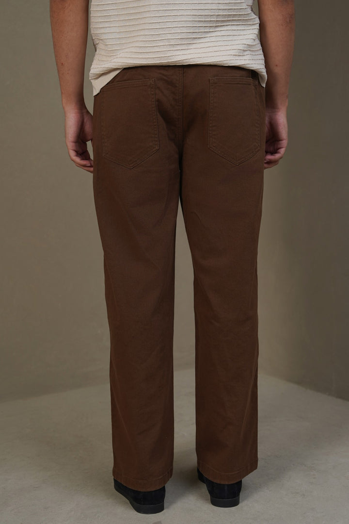 RELAXED TWILL PANTS