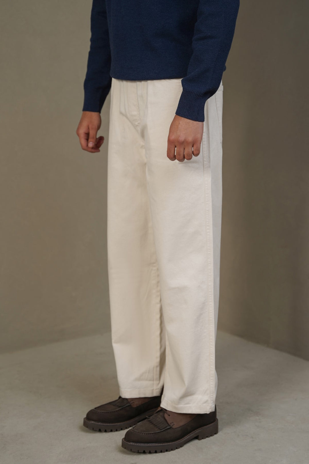 RELAXED TWILL PANTS