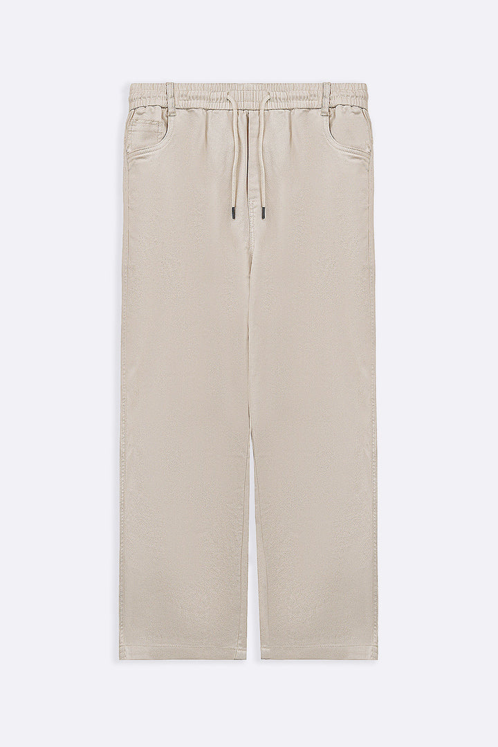 RELAXED TWILL PANTS