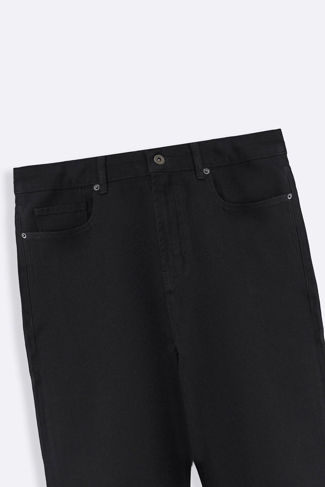 BLACK TWILL JEANS