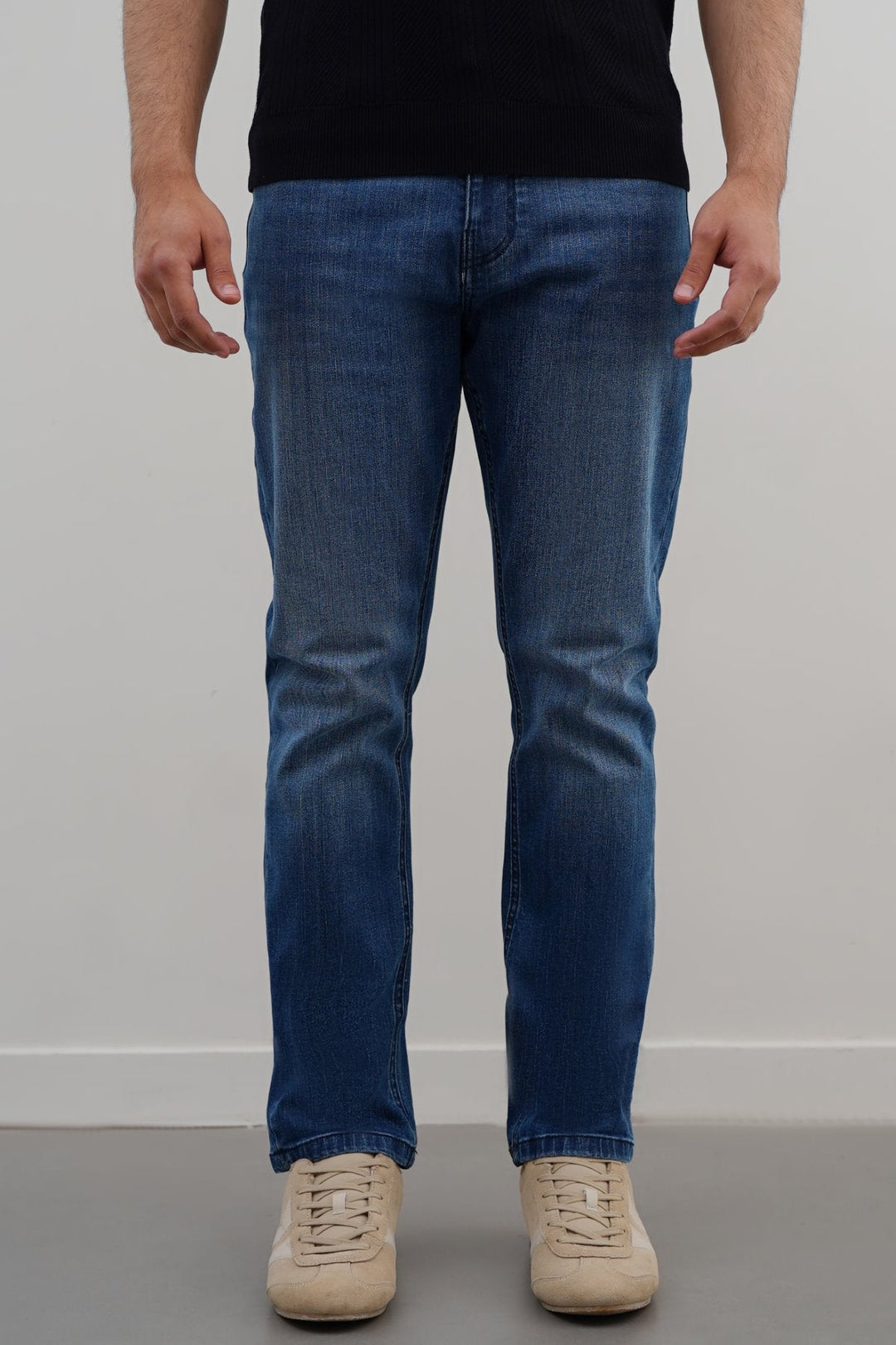 BLUE SLIM-FIT JEANS