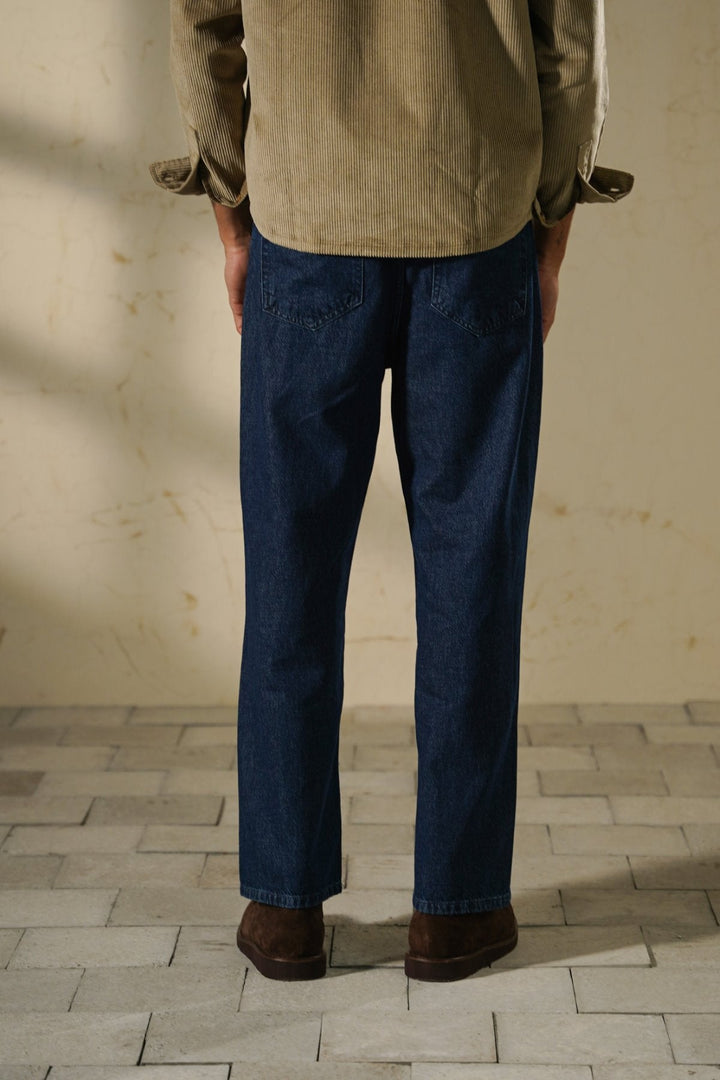 INDIGO ESSENTIAL WIDE JEANS