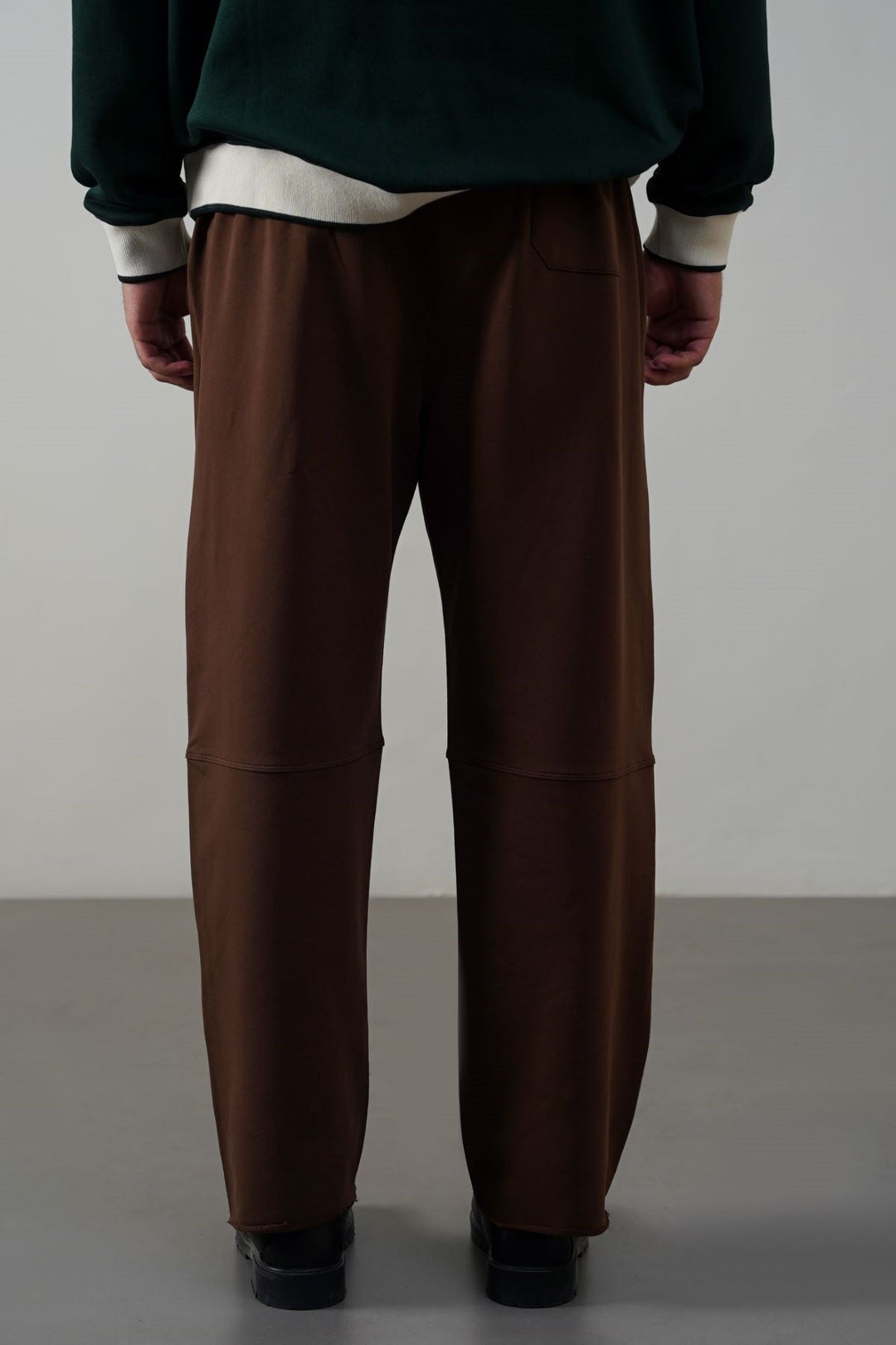 BROWN CLOUD COMFORT TROUSERS