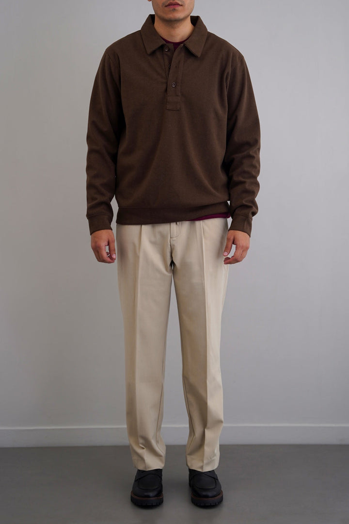 DARK BROWN CLASSIC EARL POLO