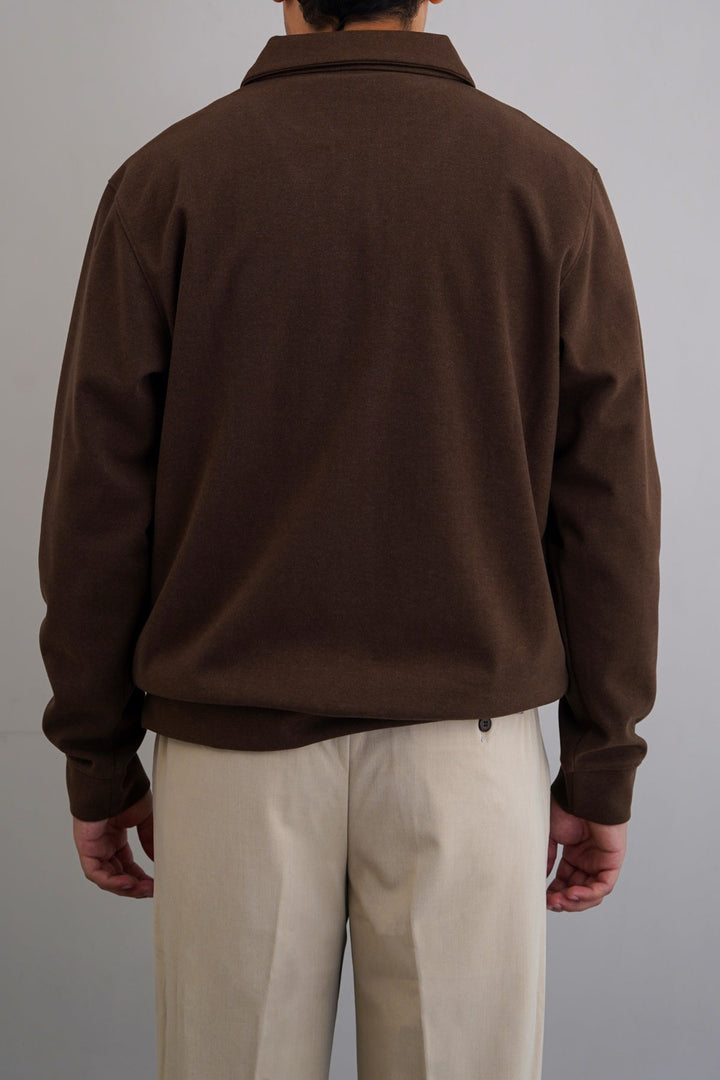 DARK BROWN CLASSIC EARL POLO