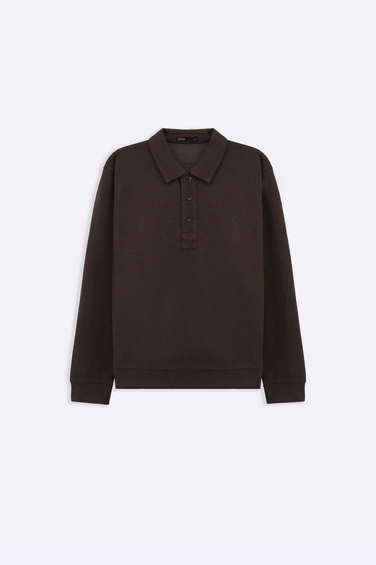 DARK BROWN CLASSIC EARL POLO