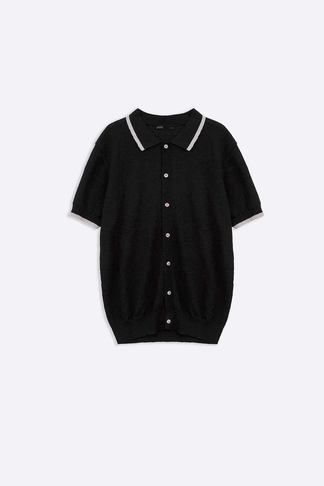 BLACK CLUB POLO CARDIGAN