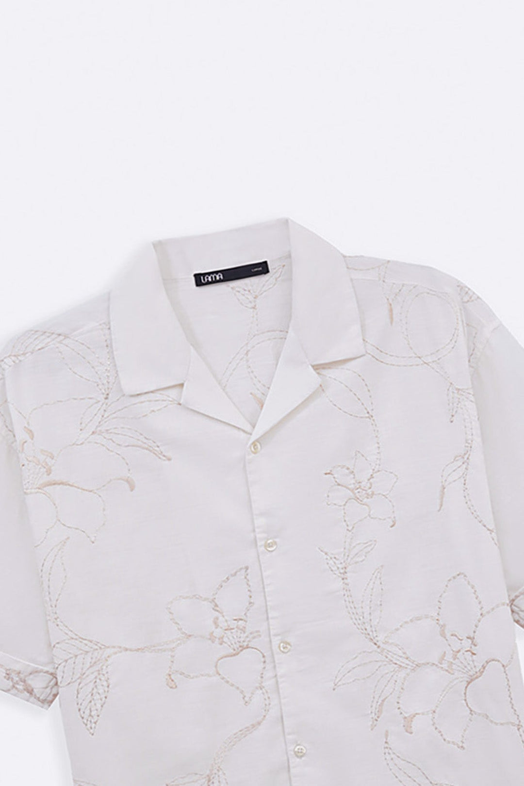 OFF WHITE LINEN VINES SAFARI