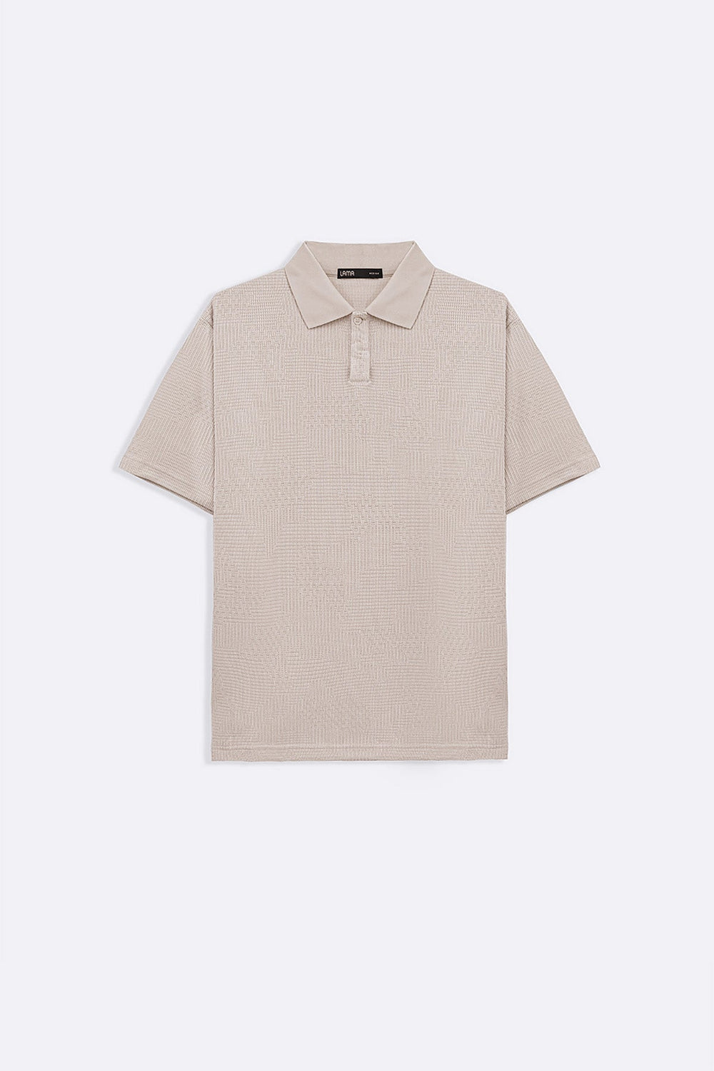 BEIGE MATRIX POLO