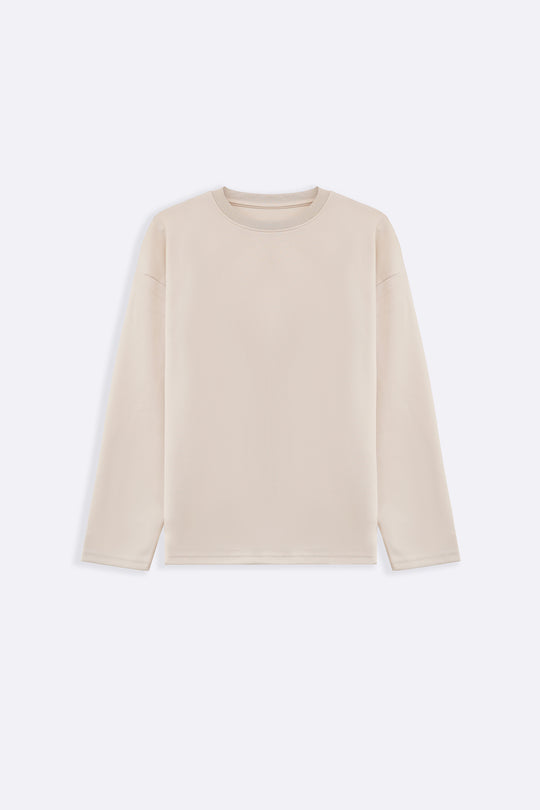 IVORY FULL SLEEVES TEE