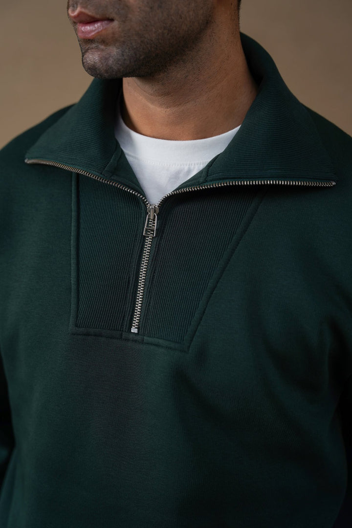 FOREST GREEN FIELD DAY SWEATSHIRT